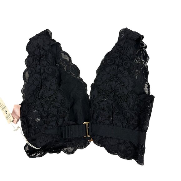 We Are HAH Women's Got Ur Back Bra Size XS Black Lace - Picture 2 of 4